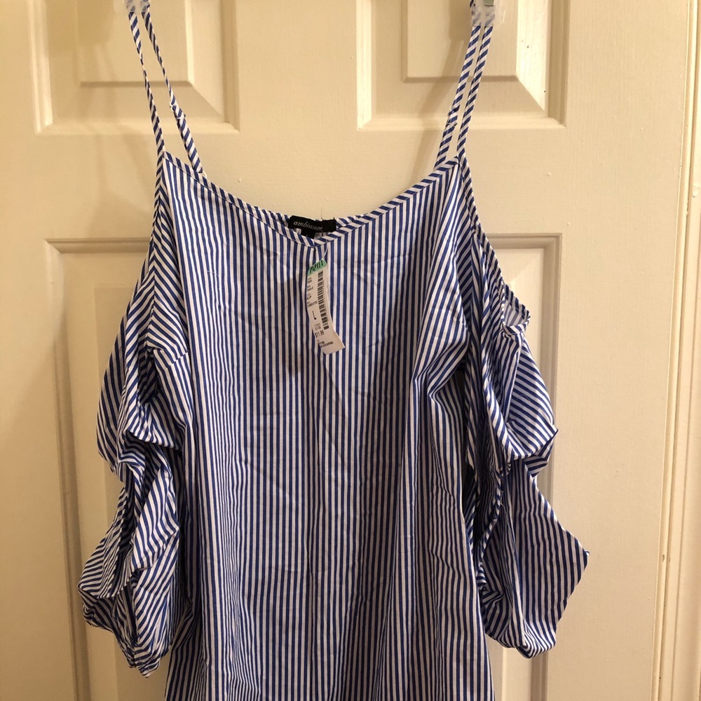 Blue & White Stripped Dress